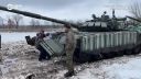 video Presun ťažkej vojenskej techniky k rusko-ukrajinskej hranici