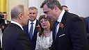 Andrej Danko na vojenskej prehliadke v Moskve
