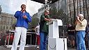 Príhovor Jána Baránka na protivládnom proteste v Prahe