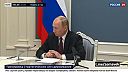 ?? Vladimir Putin sleduje zo situačného centra výcvik strategických síl.