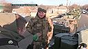 Konvoj úplne nových tankov T-90 je na ceste z Nižného Tagilu na frontovú líniu .