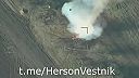 Ruský Lancet dron a zásah na húfnicu M777