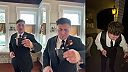 Čaute, ja som Števo a toto je môj prvý drink večera!
