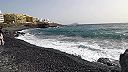 Pláž pri maríne v San Miguel de Abona Tenerife