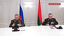 Zábery z podpisu dohody o rozmiestnení ruských jadrových zbraní v Bielorusku.