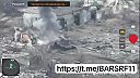 Ruský tank T-80BV prežil zásah ukrajinského FPV dronu