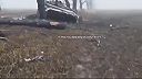 Novomykhailiivka. Ruské vraky kde len oko dovidí
