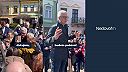 Proamerický kandidát navštívil metropolu východu