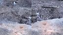 Traja okupanti proti dronu