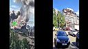 Ruský raketový útok na nemocnicu na Ukrajine