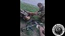 Ruskí mariňáci sa vozia na drahom americkom MRAP vozidle Cougar H