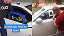 Dieťa sa mu zamklo v aute, a tak použil metódu s páskou, ktorú videl na videu