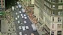 Život v meste New York v roku 1940 (archívne zábery)