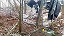 Zničená ukro pozícia plná mŕtvol