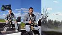 Ručný vrhač sieti proti dronom
