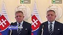 Premiér odpovedá na otázky novinárov