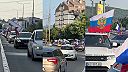 Pronárodný auto sprievod na Balkáne