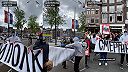 Ukrajinskí fašisti narušili pronárodný sprievod v Amsterdame
