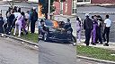 Dav sa vrhol na policajtov a bránil im v zadržaní podozrivého v Chicagu