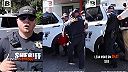Celý tím policajtov musel zdvihnúť neochotného podozrivého z domáceho násilia