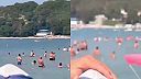 Ukrajinský dron spadol na pláž v Gelendžiku: zabil 7 ľudí vrátane detí