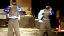 Lock dancing a popping 
