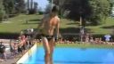video Skok do bazéna