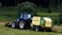 New Holland + Krone kosa + Krone Big Pack