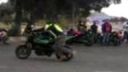 Vystúpenie na motorke