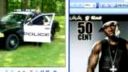 50 cent police siren