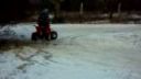 ATV Snow drift