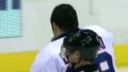 Brent Johnson KO's Rick DiPietro