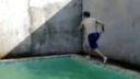 Bazénový parkour