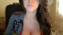 Sexi brunetka pred webkou 2