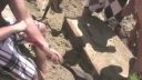 video Na pláži vykopali poklad