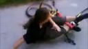 Epic fail na bicykli